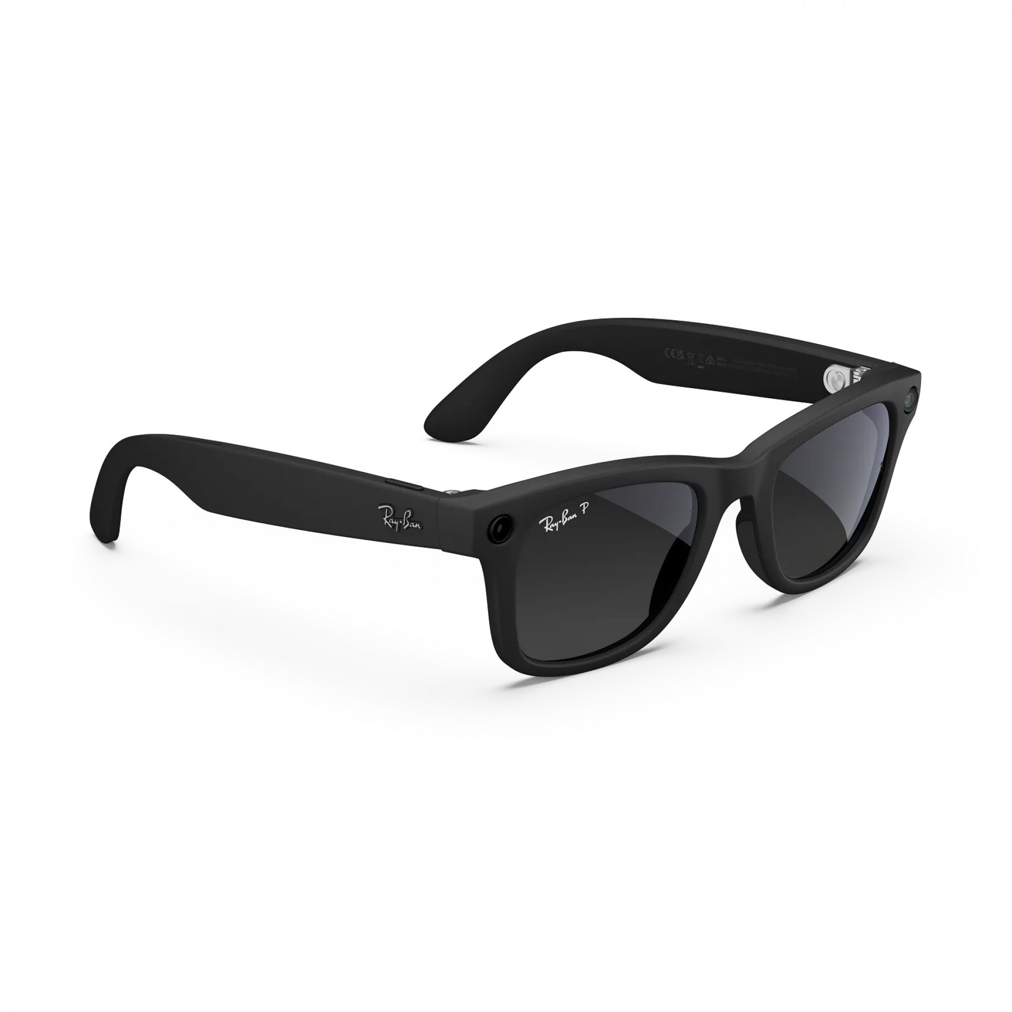 Смарт-очки Ray-Ban Meta Wayfarer (Gen 2) Matte Black, Lens color :Gradient Graphite